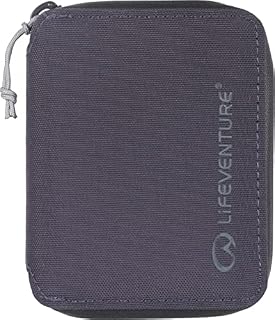 Lifeventure RFiD Protected Zip Bifold Wallet  Slim Wallet for Travel, Eco-Friendly, Recyclable Material