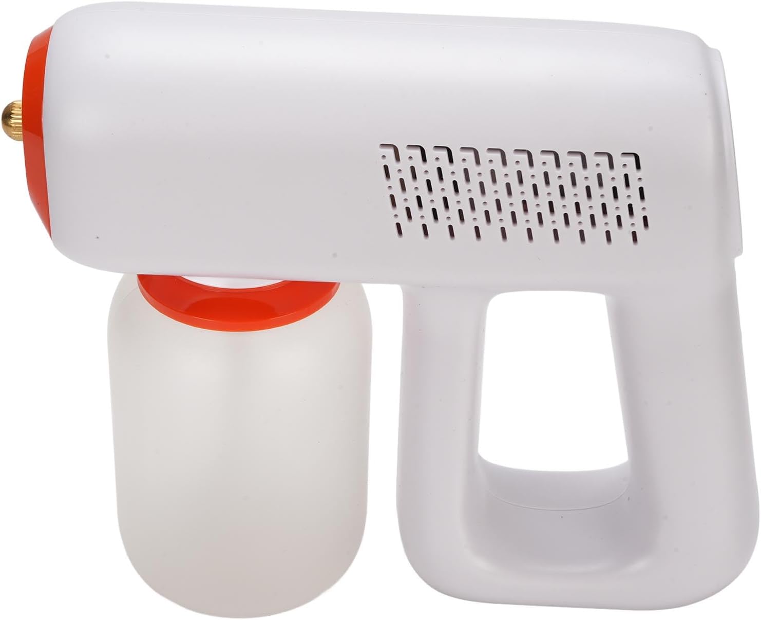 Zunate Handheld Sprayer Machine with 1200mAh Rechargeable Battery, Cordless Portable Fogger with 300ml Reservoir and Copper Nozzle for Household Surfaces White