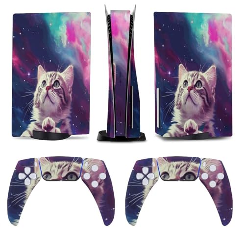 Skin PS5 chat complet en vinyle, idée cadeau idéale pour gamer