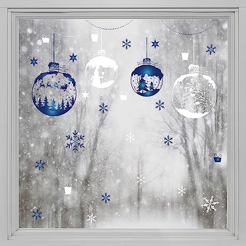 Vinilo decorativo navideño Alwayspon para ventana 15.75x22.05 in