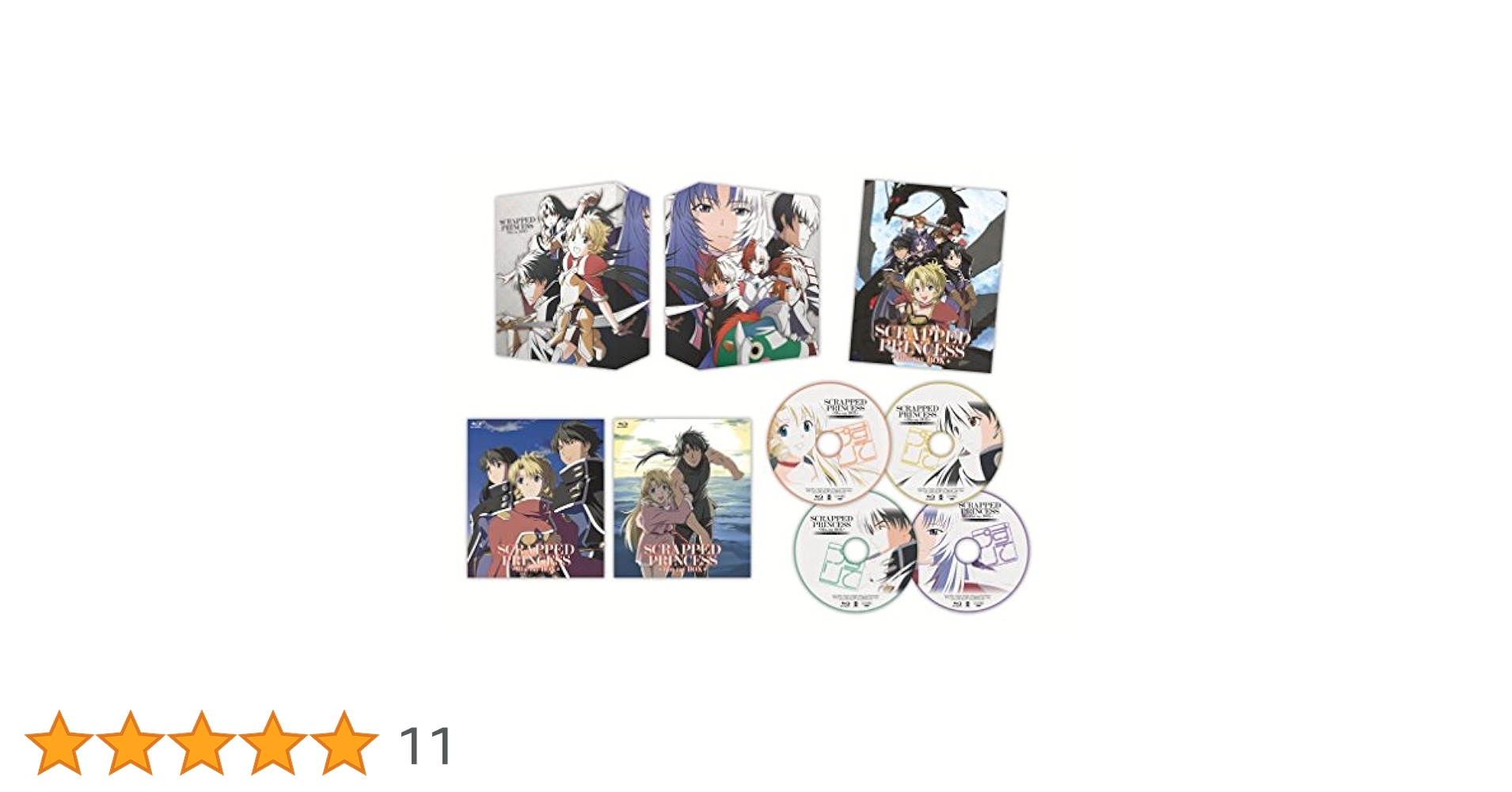 Amazon.co.jp: スクラップド・プリンセス Blu-rayBOX : 折笠
