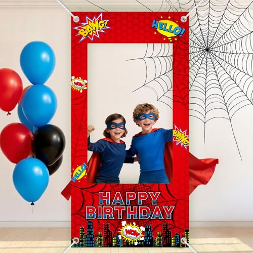Fondo fotográfico temático Spider de 70.9x35.4 pulgadas miniatura 4