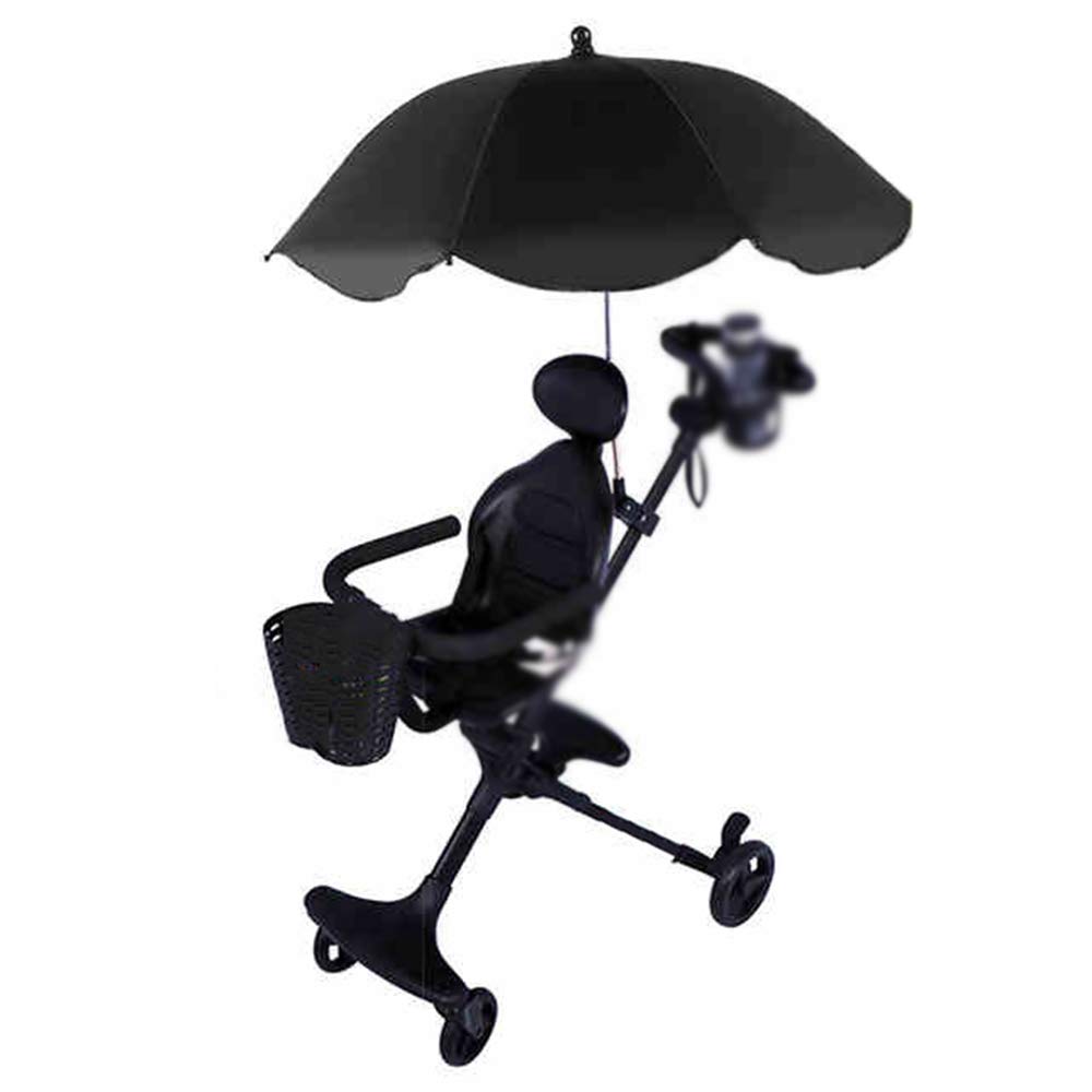 RENXR stoelparasol met klem, universele verstelbare strandstoelparasol