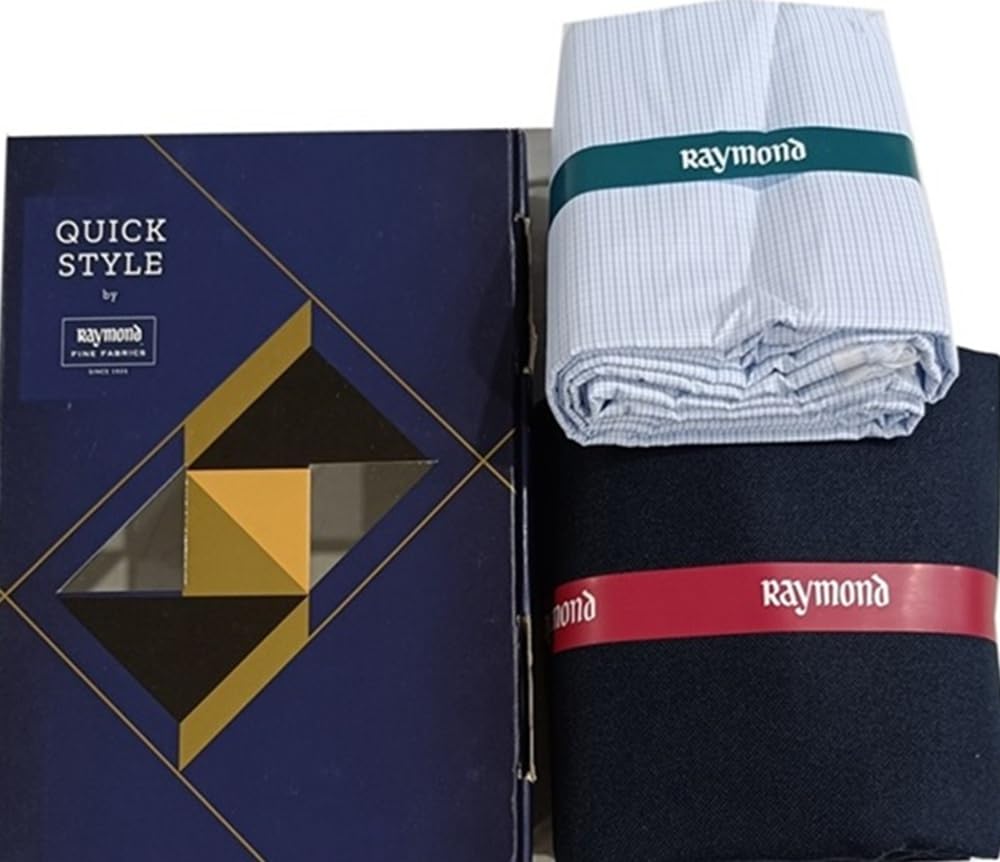 Raymond Premium Unstitched Shirt Pant Fabric Combo for Men | Formal Shirt Trouser Material Set | Stylish Office Wear Cloth | Tailoring Fabric for Perfect Fit-image-14