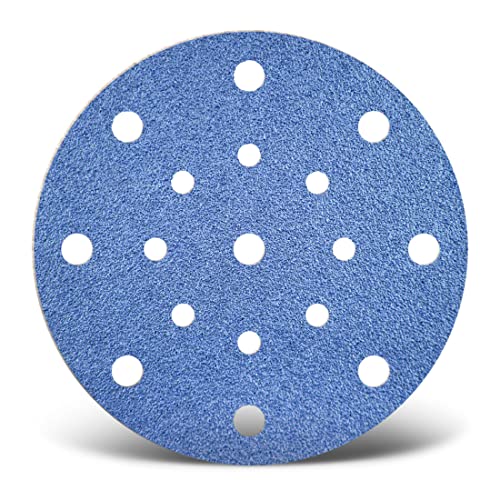 MENZER Blue Dischi abrasivi velcrati, 150 mm, 17