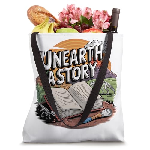 Bolsa Tote Unearth a Story (Summer Reading 2026) miniatura 4