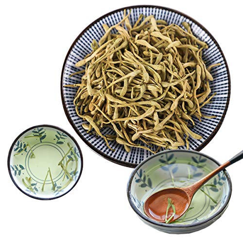 Té de hierbas chino Té de madreselva Nuevo té perfumado Cuidado de la salud Flores té de grado superior Comida verde saludable (50)
