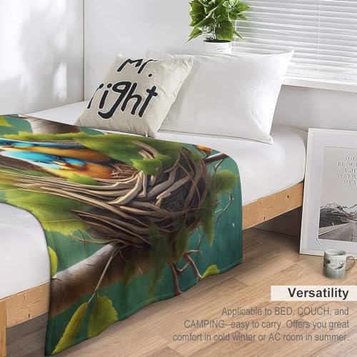 Manta de forro polar transpirable para cama infantil y sofá de salón 7