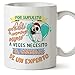 MUGFFINS Tazza Divertente (in spagnolo)"Por supuesto que hablo conmigo mismo… consejo de un experto"