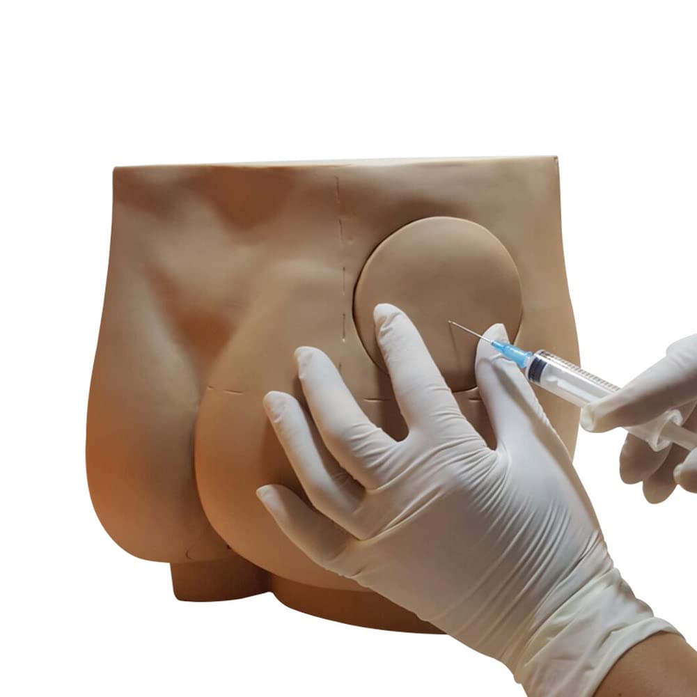 Modello di pratica dell'iniezione dell'anca del gluteo - Modello di formazione dell'iniezione intramuscolare del muscolo - Modello di insegnamento del manichino - per infermieri o studenti