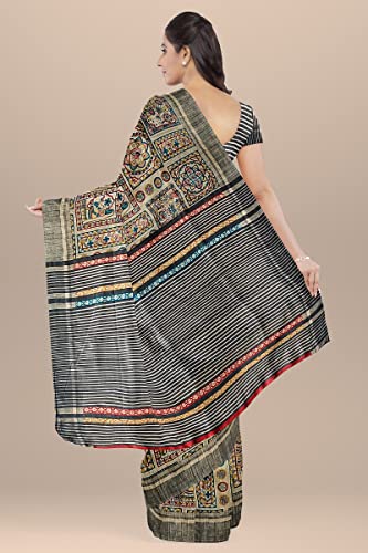 RACHBAI tussar silk saree in tussar silk – image 4
