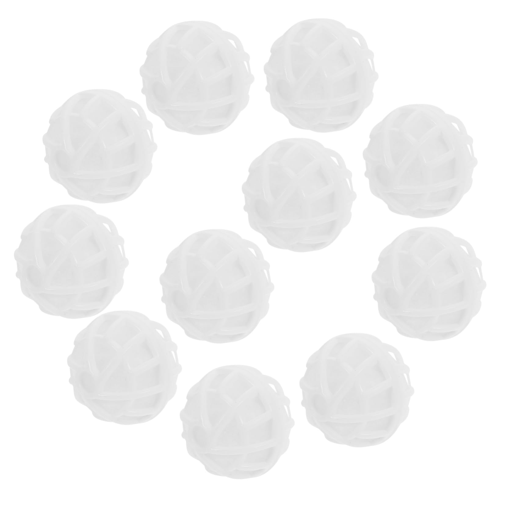 VANZACK 80piezas Esferas De Filtración Biológica para De Filtrado Redondeados para Peceras del Acuático La Solubilidad De y Reduce Residuos