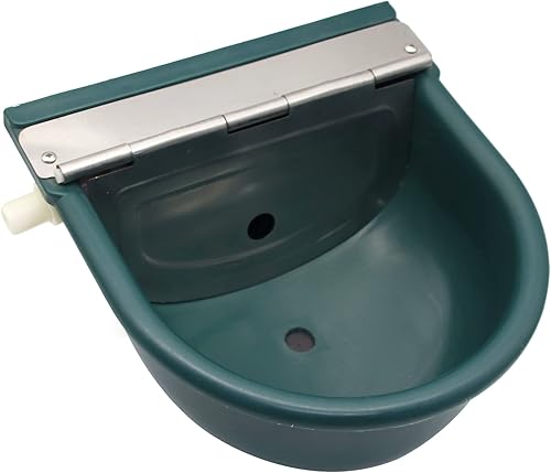 Miniatura 3 de Bebedero automático de plástico para ganado para caballo, ganado, cabra, oveja, perro, oveja, cuenco de agua de oveja de grado agrícola (con