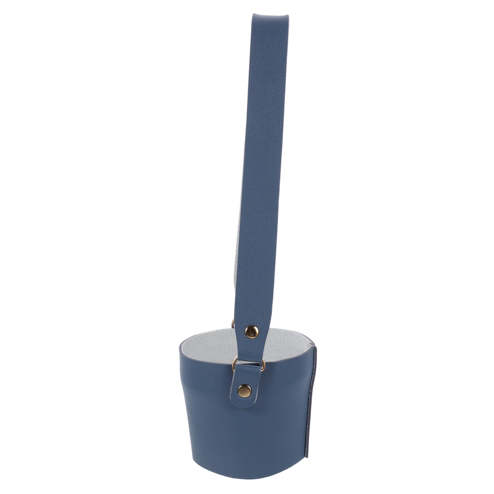 MAGICLULU 5piezas Funda De Cuero Pu Para Tazas De Café Portavasos Portátil Con Asa Para Bebidas Soporte De Transporte Ligero y Resistente Al Desgaste Para Uso Diario y Festividades