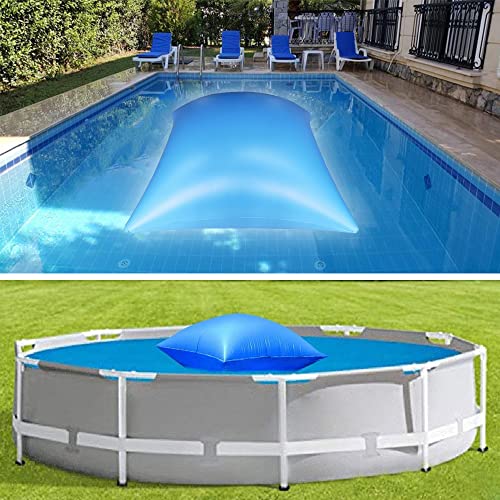 Oreiller piscine antigel pour bâche d'hivernage rectangulaire 8x4ft