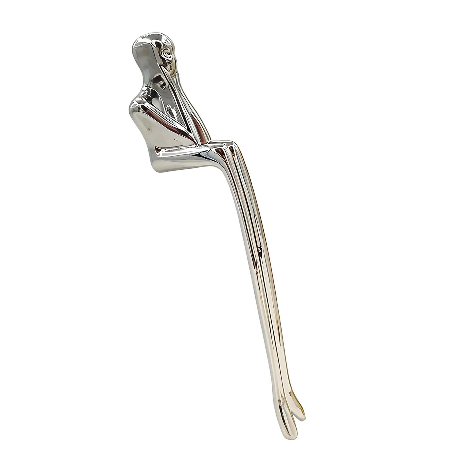 Kaeltsyn Electroplated Silver Thinkers Shape Cabinet Pull Cabinet Hardwares Retros Brasses Knobs Handle For Drawers Cupboards And Closets Decorative Drawer Pull
