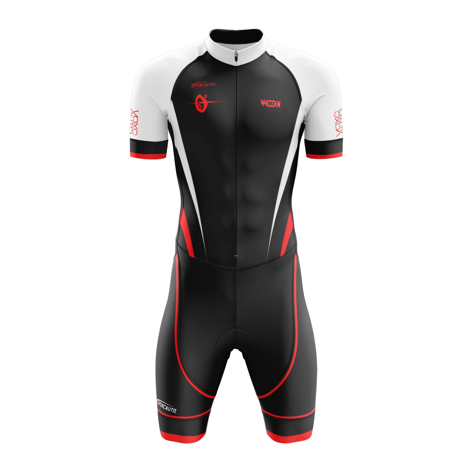 Traje de ciclismo para hombre, Triatlón Tri Traje - Transpirable, de secado rápido - Traje de triatlón de manga corta para entrenamiento de bicicleta