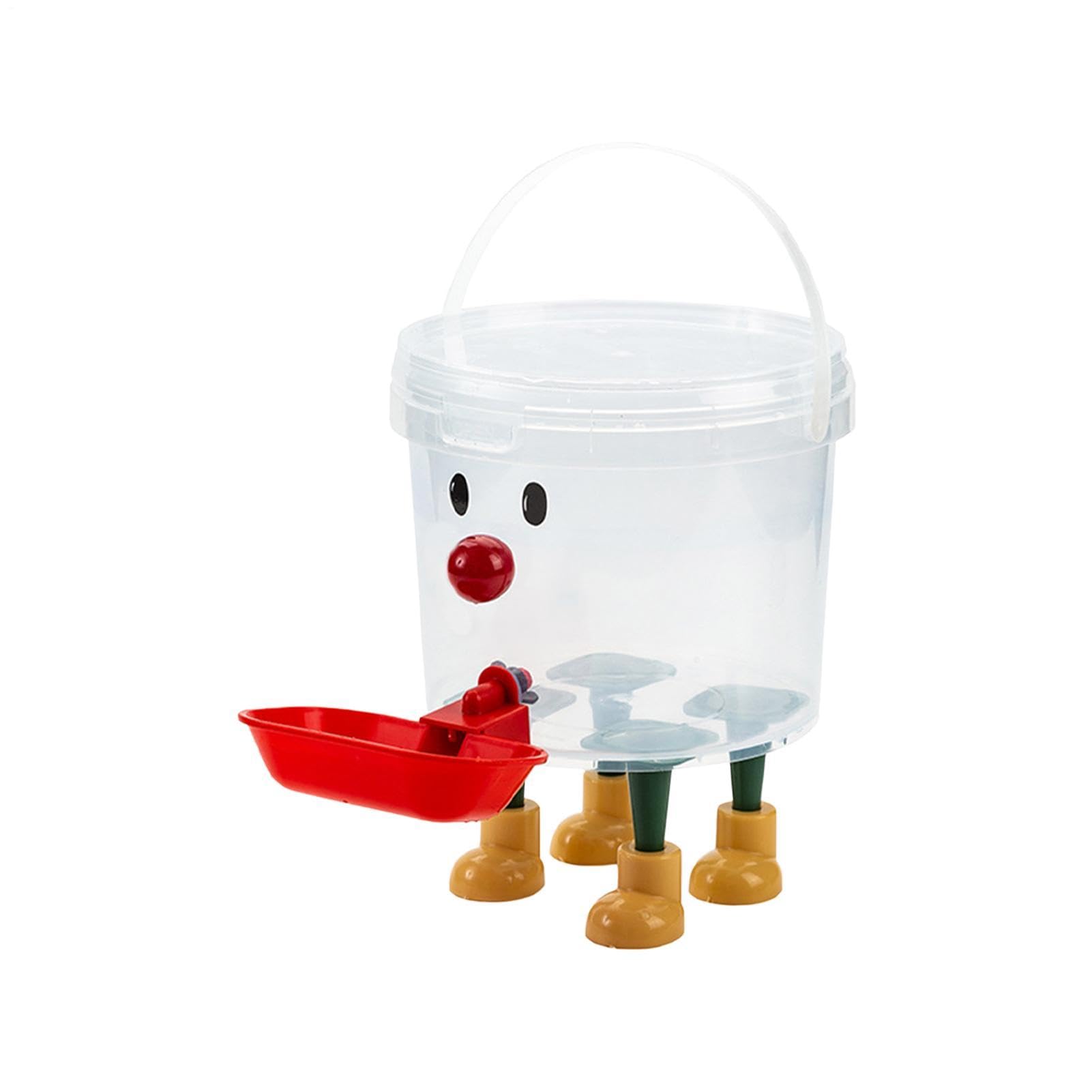 Dispensador de agua para perros de gran capacidad portátil y base estable