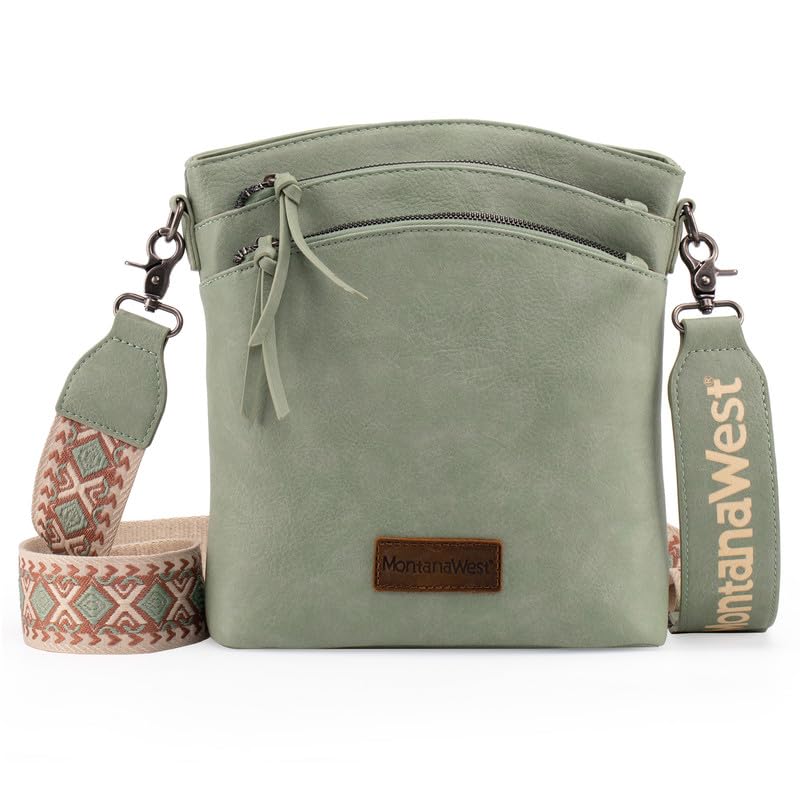 Sac à bandoulière double compartiments et sangle réglable