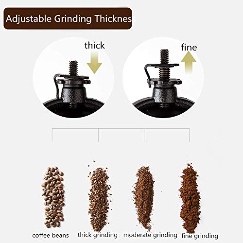 Handleiding reizen koffiezetapparaat Hand Shake Grinder Koffieboon Slijpen Retro Huishoudelijke Handmatige Koffie Gr (Crusher) - Image 5