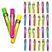 Dazzling Toys 5" Test Tube Touchable Bubbles - Bulk Pack of 24 - Good for Bubbles Party Favors for Kids and Adults