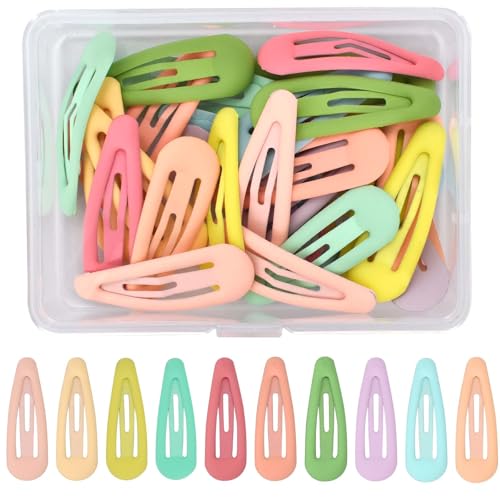 30 Stück Haarspange Klein 3cm Bunte Mini Haarspangen,...