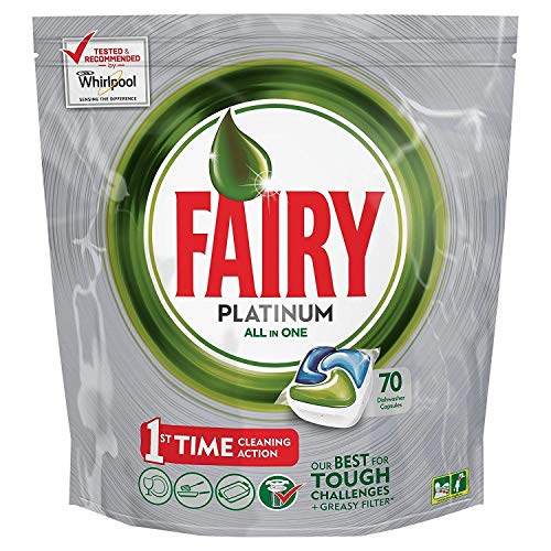 Preisvergleich Produktbild Fairy Platinum Spülmaschinentabs 70 Stück