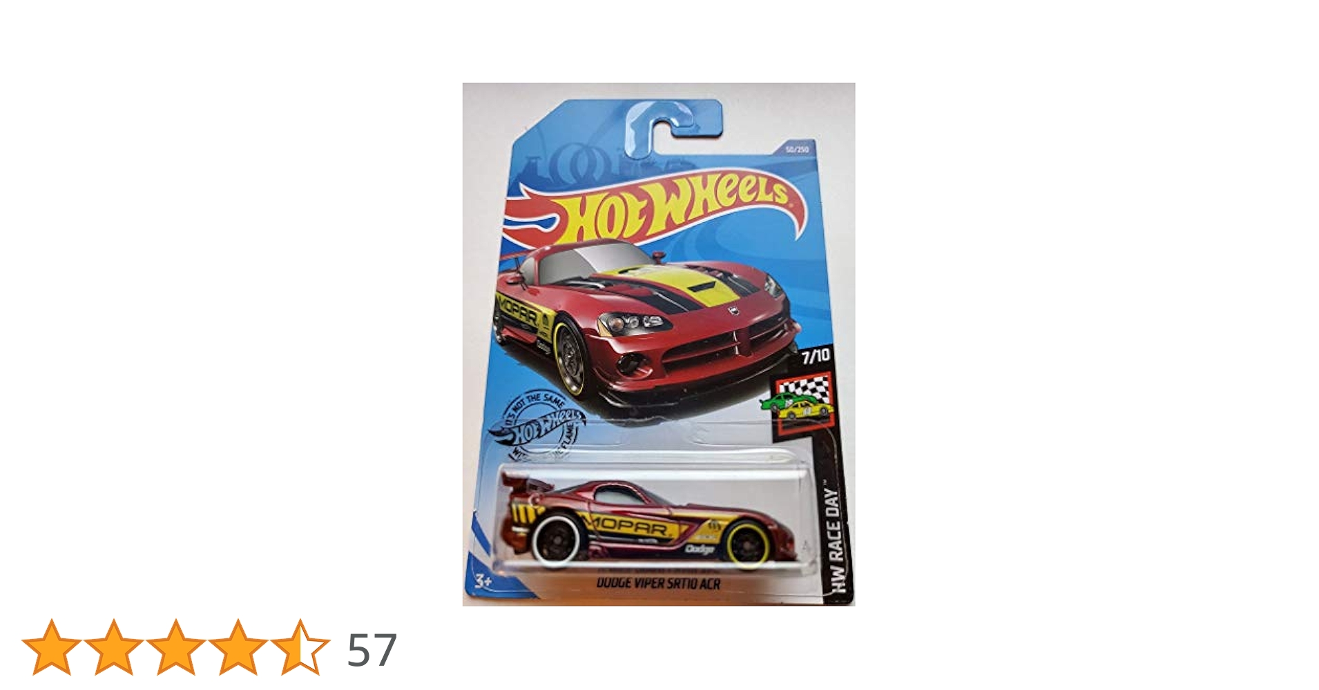 ミニカー Hotwheels DODGE VIPER SRT-10 Hot Wheels 2022 HW Dodge MOPAR Series 5/5 Dodge Viper SRT10