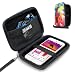 USA Gear Hard Shell iPod Travel Case Compatible with Apple iPod Touch (6th Generation, 5th Generation), iPod Nano with Protective EVA Design, Weather Resistant Exterior, Wrist Strap - Geometric