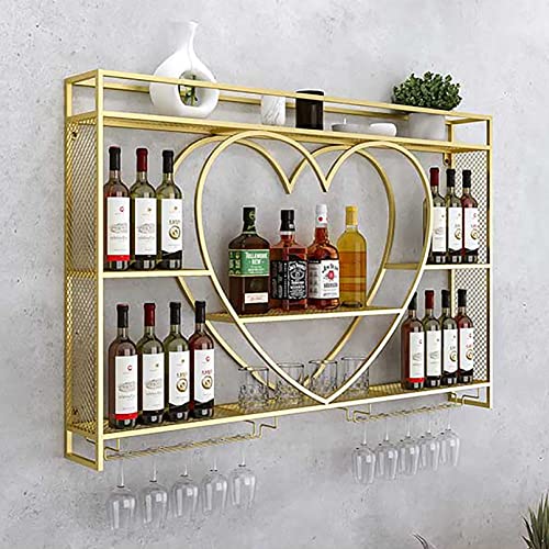 Porte-bouteilles de vin en fer forgé au design industriel épuré - 3