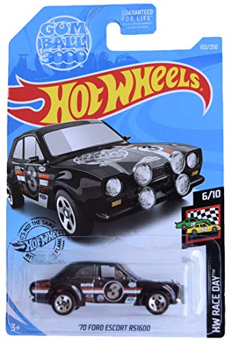 Hot Wheels '70 Ford Escort RS1600 a escala 1:64 miniatura 1