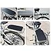 Bicycles Rear Seat Cushion Mountain Bike Back Shelf Saddle Thickened Cover Bicycles Manned Thickened Saddle Accessories Easy to Clean Quick Release Comfortable