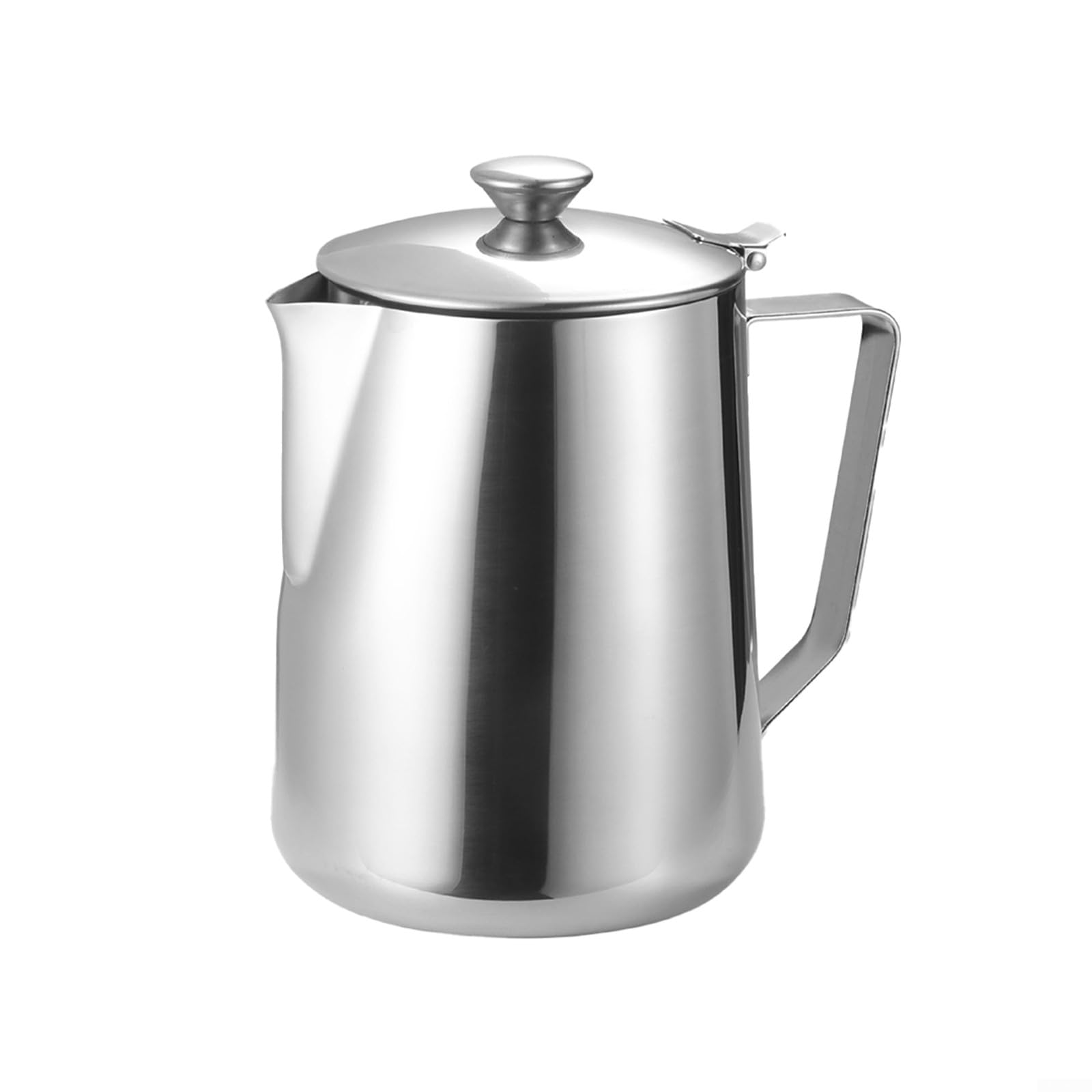 Pichet à mousse de lait 600ml en acier inoxydable brossé pour barista et bar