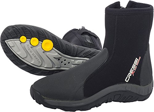 Cressi Lux 5mm Botas de Buceo, Unisex, Negro, XL