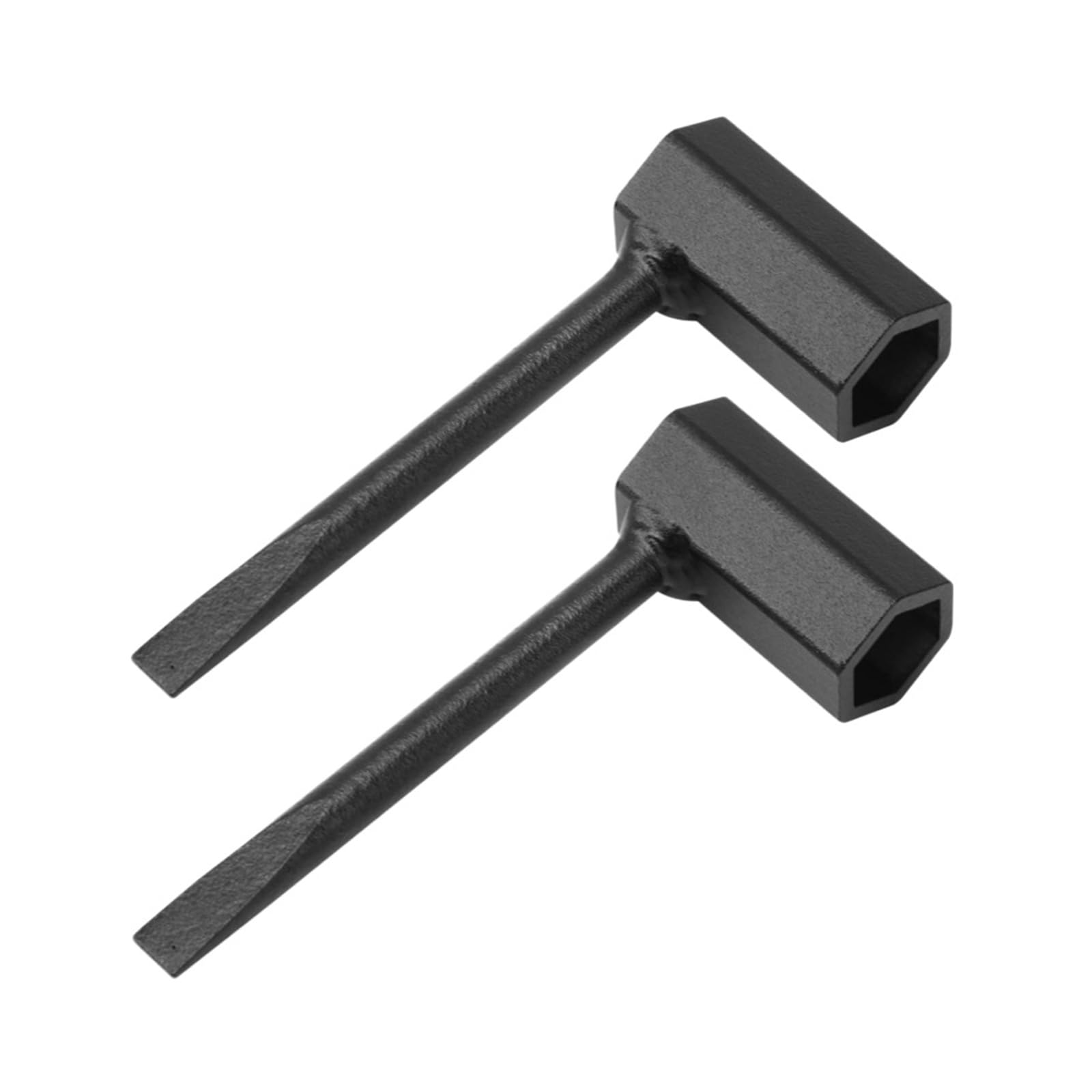 Tfaoys Black Consistent Carbon Steel Chainsaw Wrench Pair For Fastener Replacement And Chain Setup Multifunction Chain Tool