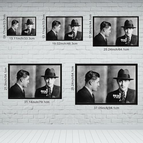 Impression sur toile Benjamin Bugsy Siegel de WCYB : décoration murale encadrée premium