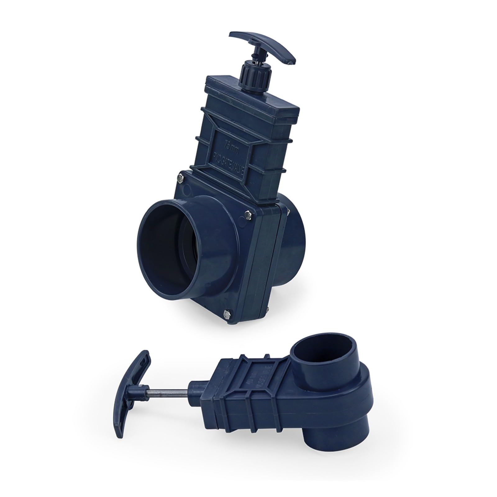 Zasuwa UPVC DN32 / DN40 DN50 DN65 DN80 DN100 Plastikowy Zawór Spustowy Ścieków Szczelny I OszczęDzająCy Wodę(DN100)