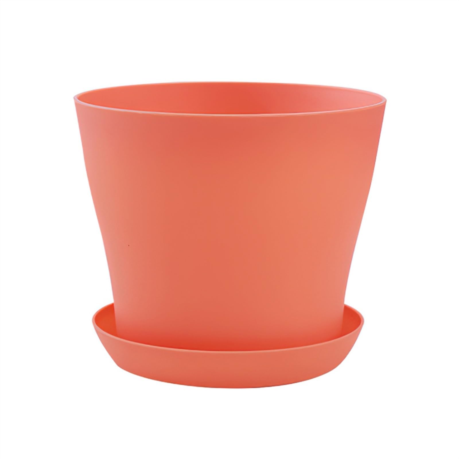 SDGBCXD flowerpot, Succulent Plant Planters Home Balcony Garden Decoration Outdoor Potted Table Decorative(Red,XL1500ML)
