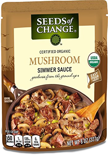 SEEDS OF CHANGE Mushroom Simmer Sauce, 8.0oz