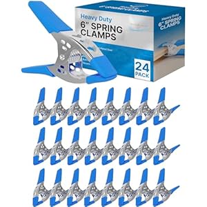 FactorDuty 6-Zoll Federzwingen 24er Pack