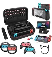 Switch 本体　ケース　Joy-Conハンドル付 Amazon.co.jp: ニンテンドースイッチ ケース Switch ケース HeysTop