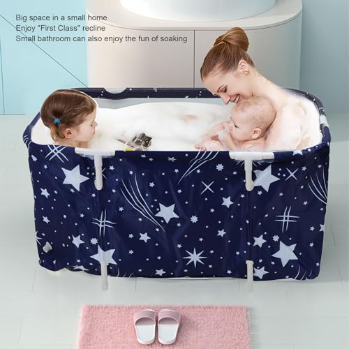Bañera de cuerpo completo plegable ideal para relajarse en la terraza o en baños pequeños 5