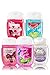 Bath and Body Works Anti-Bacterial Hand Gel 5-Pack PocketBac Sanitizers, Assorted Scents, 1 fl oz each