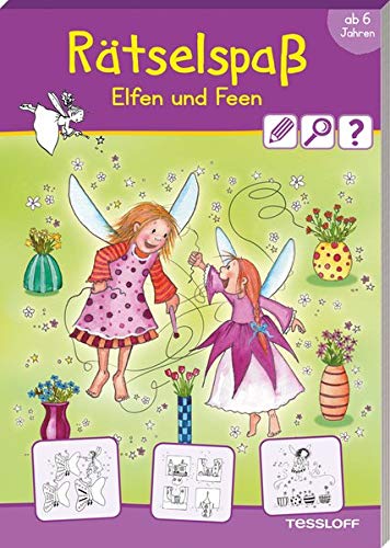 Rätselspaß Elfen und Feen. Ab 6 Jahren