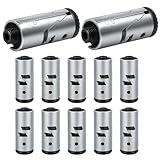 Konnektor für USM Haller Verbindung Rohr & Kugel Verbinder System Connector, Metall USM Haller Konnektor Ersatzteile(12 Stück)