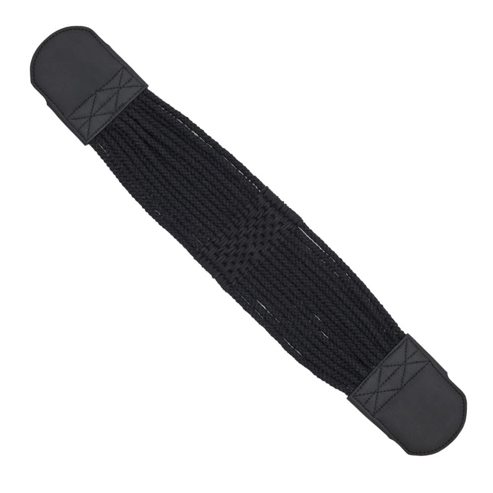 Kieffer Schnurgurt Cotton Contour, Größe:60cm, Farbe:schwarz
