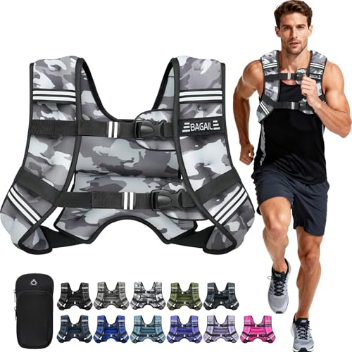 BAGAIL Comfort-Fit Weighted Vest for Women, 5–30 lb Adjustable
