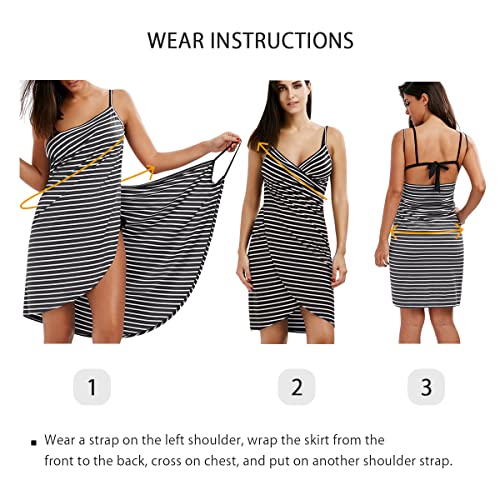 Sarongs de mode et robe de plage haut de gamme au tombé fluide - 4