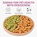 Puddonio Catnip Cat Treats, Chicken and Salmon Flavor Cat Snacks, Training Biscuits Treats for Cats, Crunchy Fish Shape Adult Cat Biscuits, 8 oz