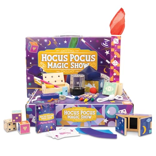 MindWare Hocus Pocus Magic Show Magician Kit - Exciting Magic